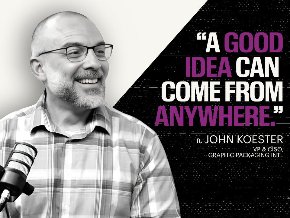 From Sleep to Strategy: Cyber’s Human Future featuring John Koester