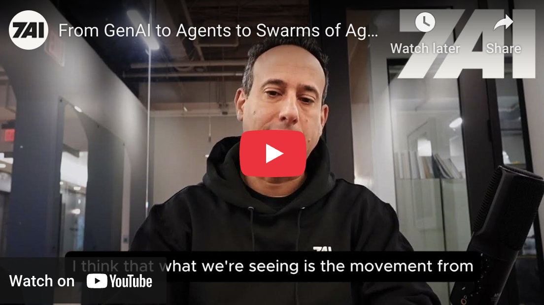 From Generative AI to AI Agents to Swarms of AI Agents: The Journey to 2025